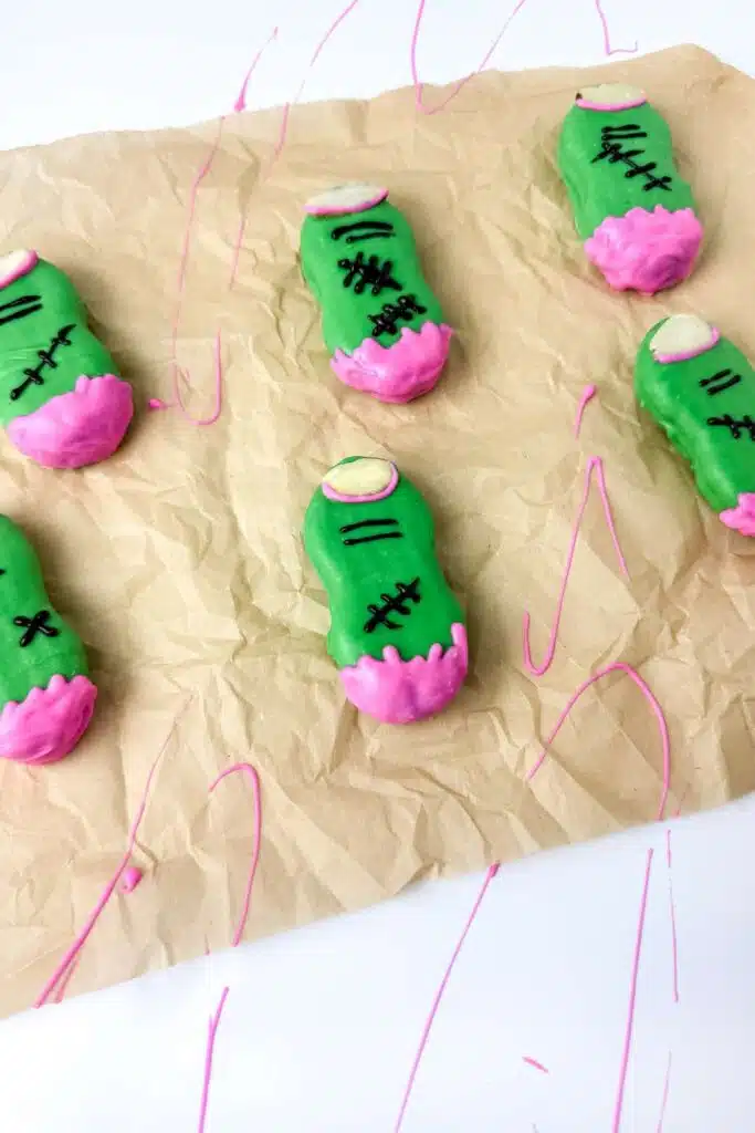 Nutter butter zombie fingers 