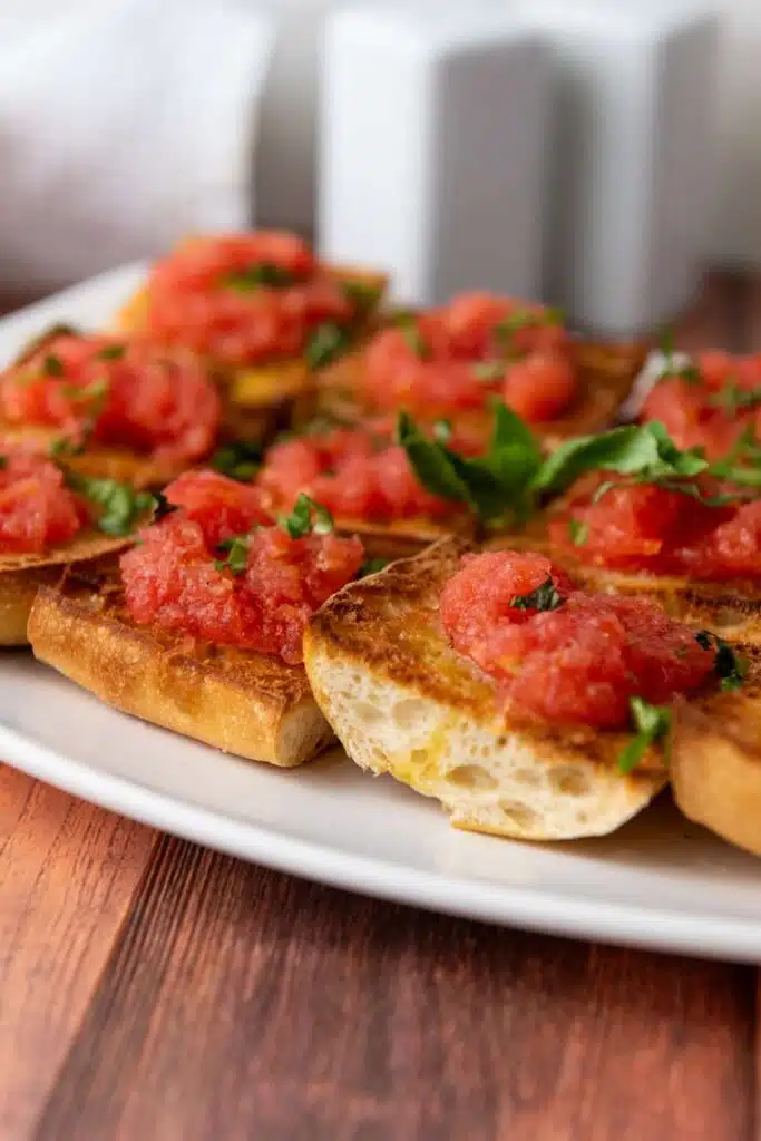 Pan con tomate