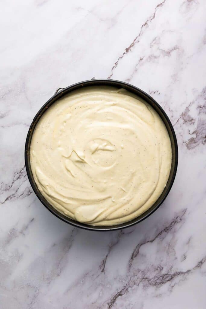 Passion fruit cheesecake