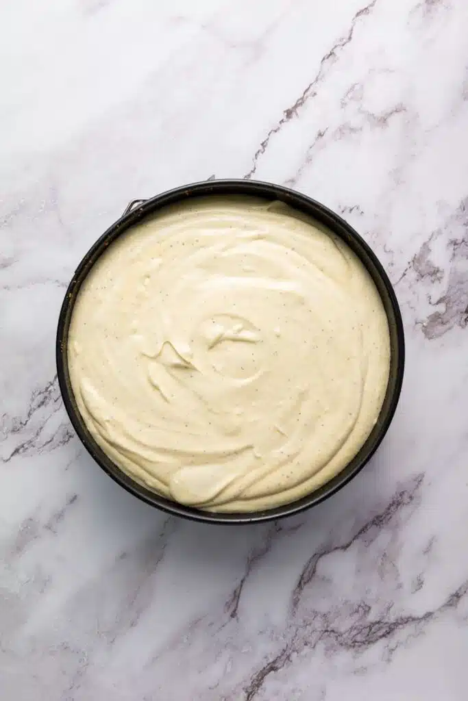 Passion fruit cheesecake