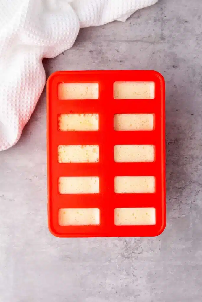 Peach Rose Winesicles