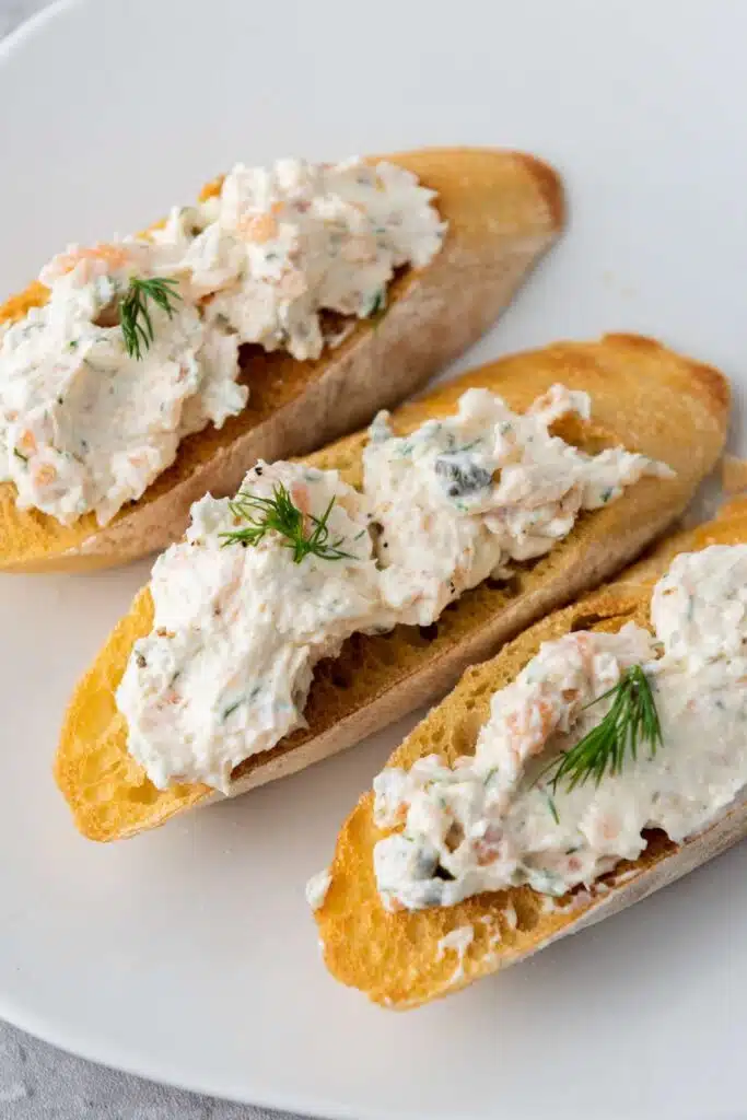 Smoked salmon dip