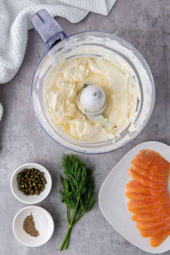 Smoked salmon dip