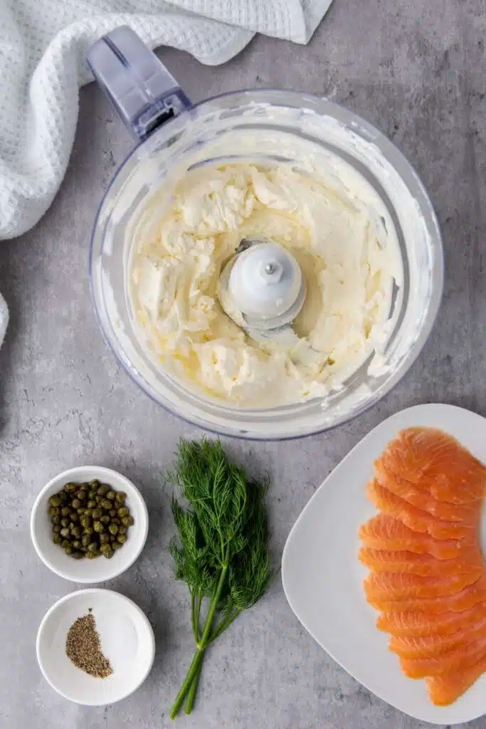 Smoked salmon dip