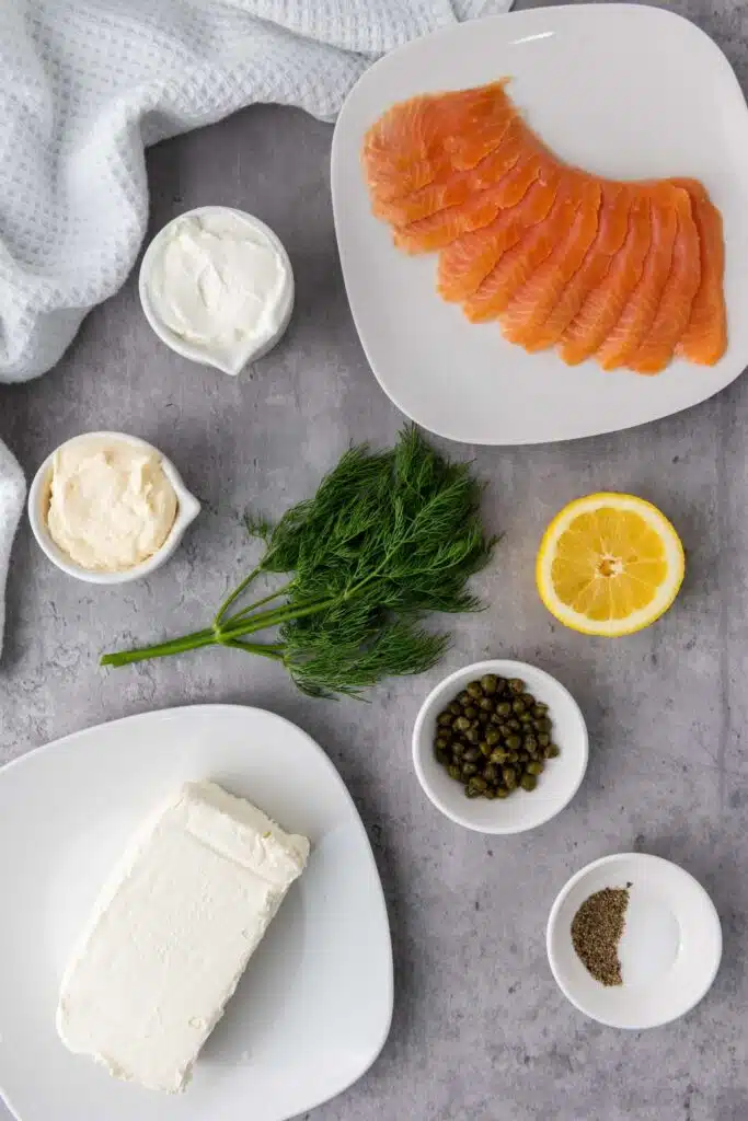 Smoked salmon dip