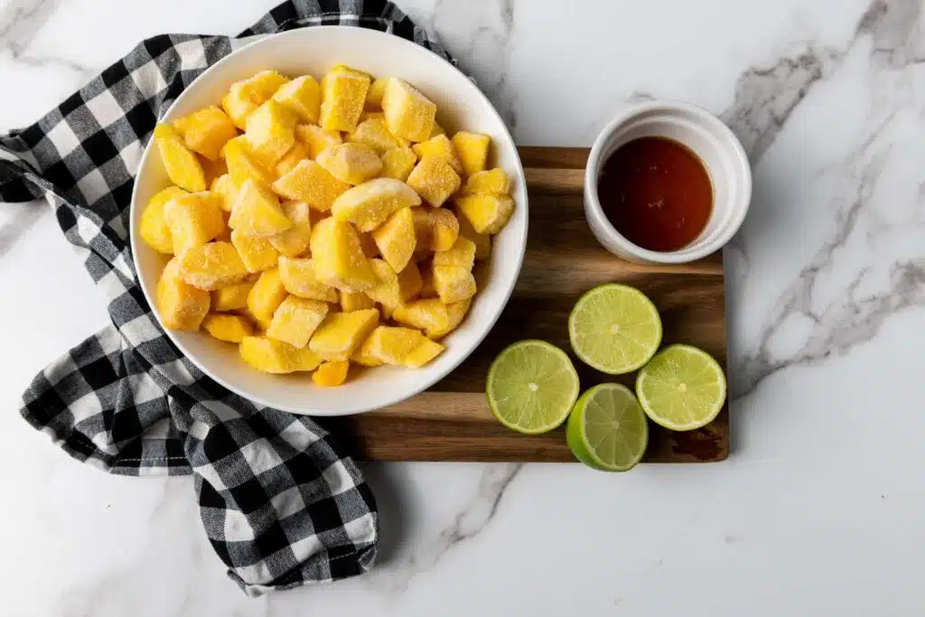 vegan mango sorbet